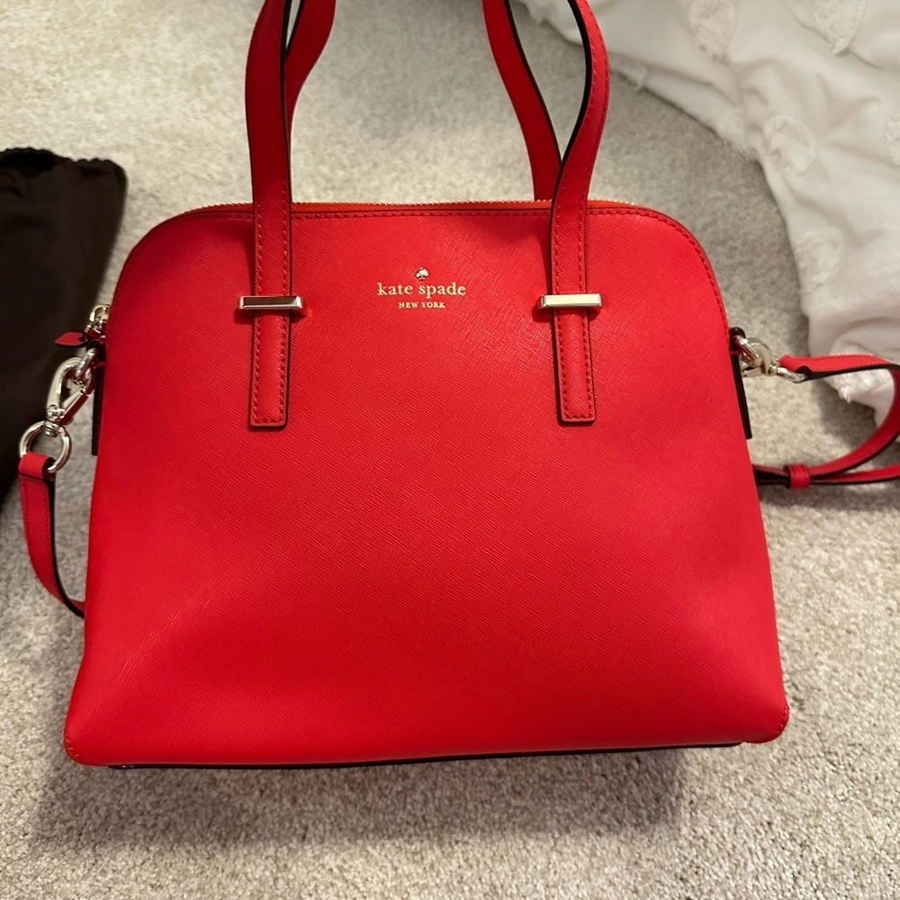 Red Kate Spade Purse - London Edition - Picture 2 of 15
